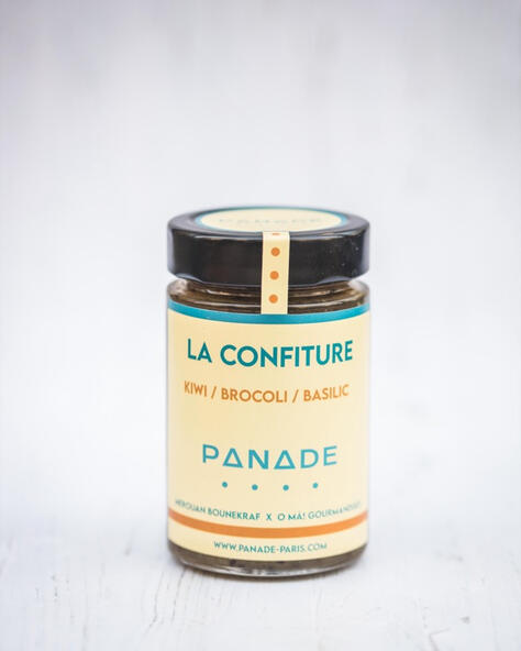 Confiture kiwi brocoli basilic